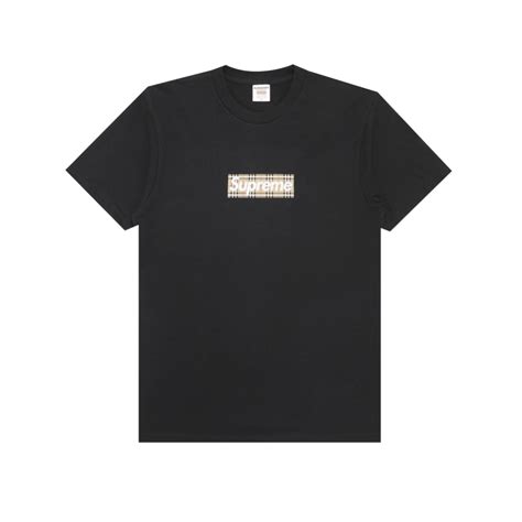 burberry supreme box logo tee|supreme box t shirt.